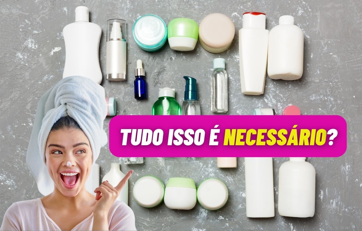 Não gaste dinheiro Confira 10 produtos para skincare que você NÃO PRECISA