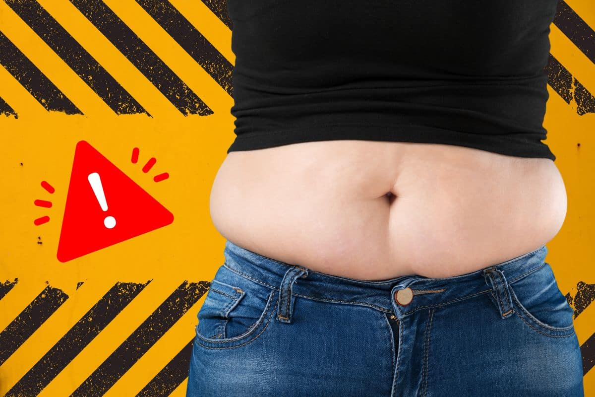 gordura abdominal.