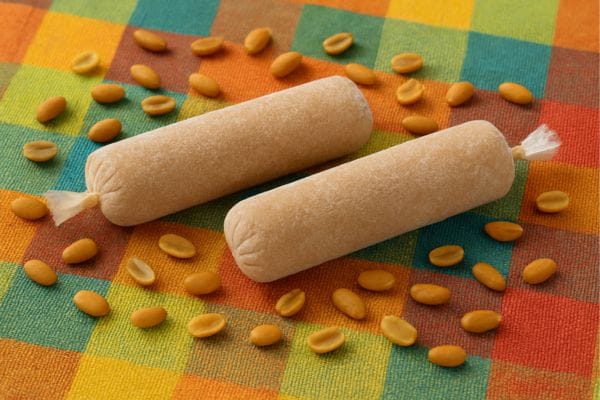 Geladinho de amendoim.