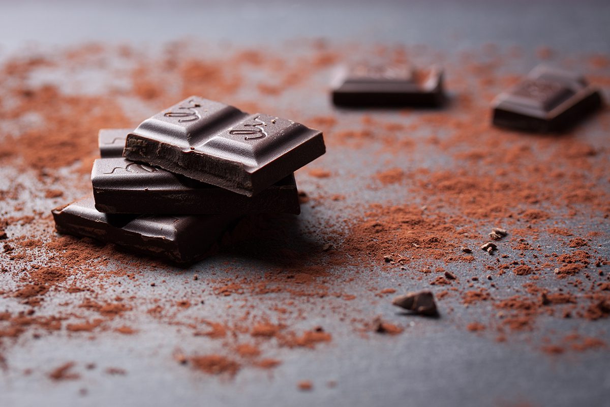 barra de chocolate