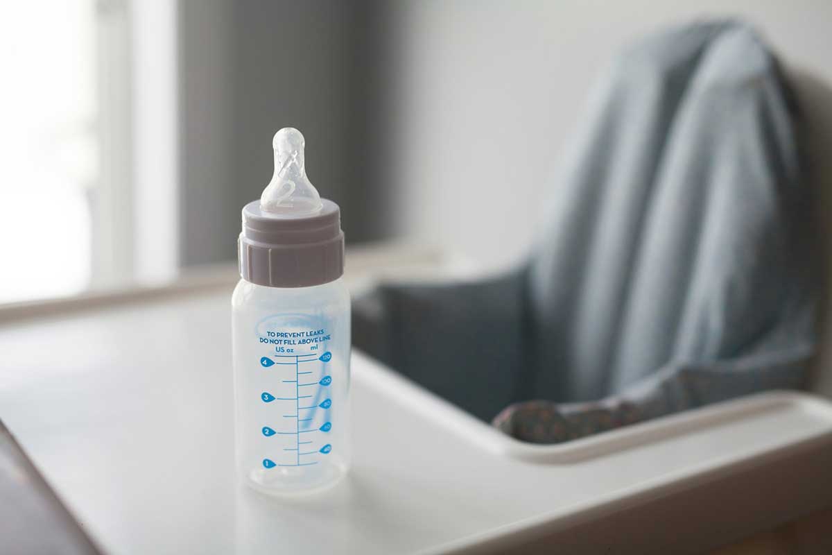 leite para bebê