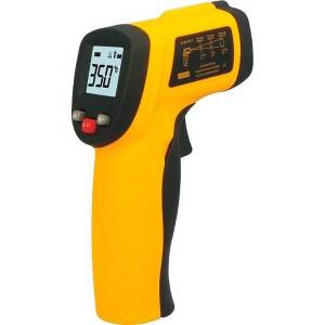 Termômetro LASER Sensor Medidor Temperatura Digital Distância Faixa De Temperatura: -50 A 380ºC Tem