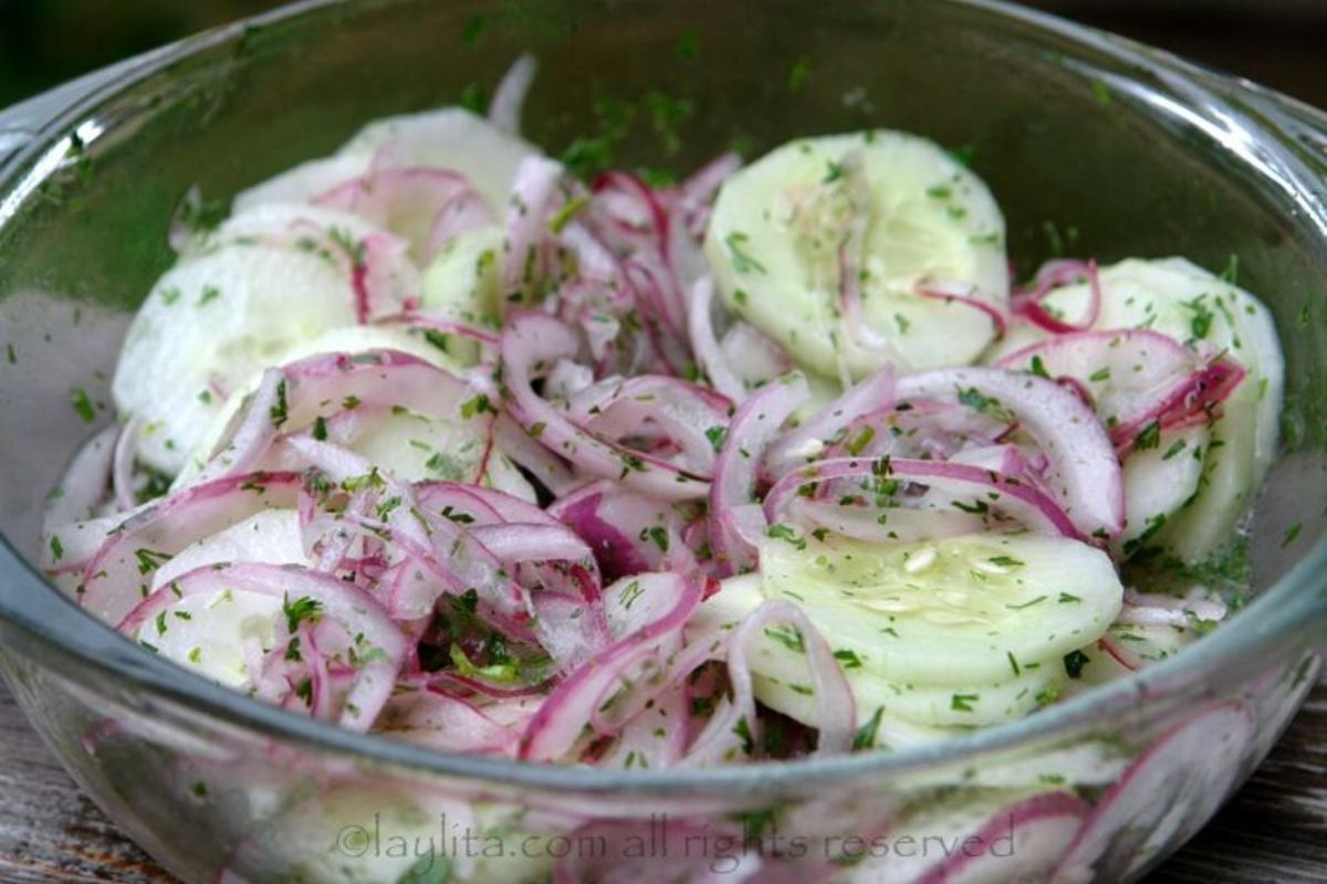 receitas com pepino