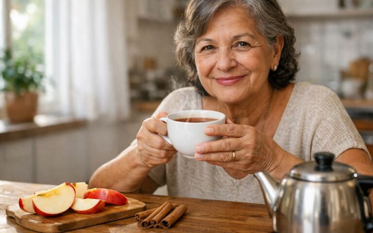 Benefícios do chá de maçã