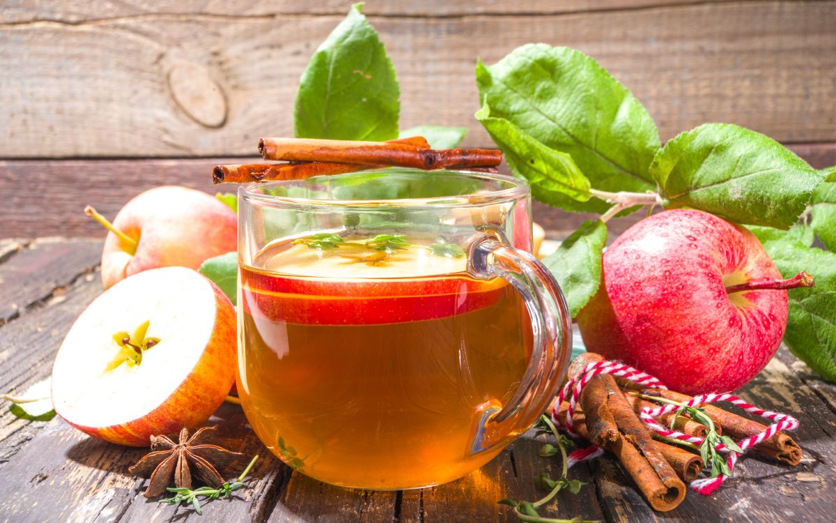 Benefícios do chá de maçã 