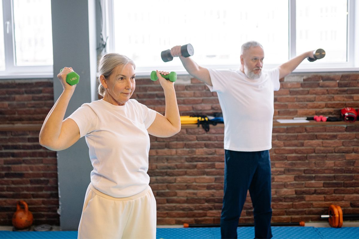  idosos sabem os benefícios da musculação 