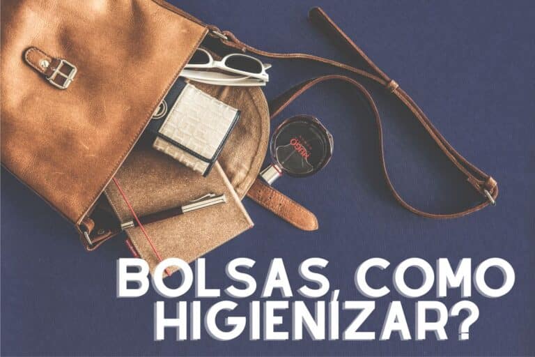 higienização bolsas de couro
