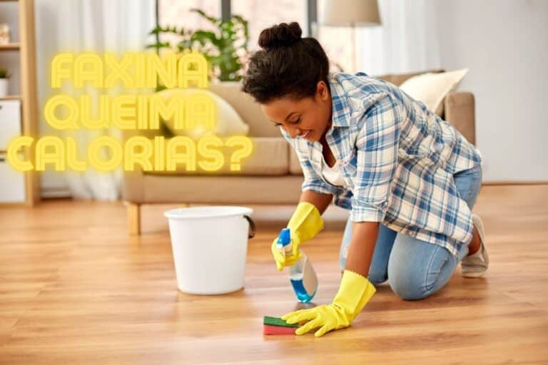 Fazer faxina queima calorias? Veja respostas que vão te surpreender 4 mulher fazendo faxina