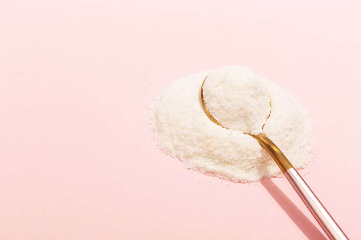 O que são os peptídeos de colágeno, entenda mais desse suplemento do momento 1 colher com peptídeos de colágeno