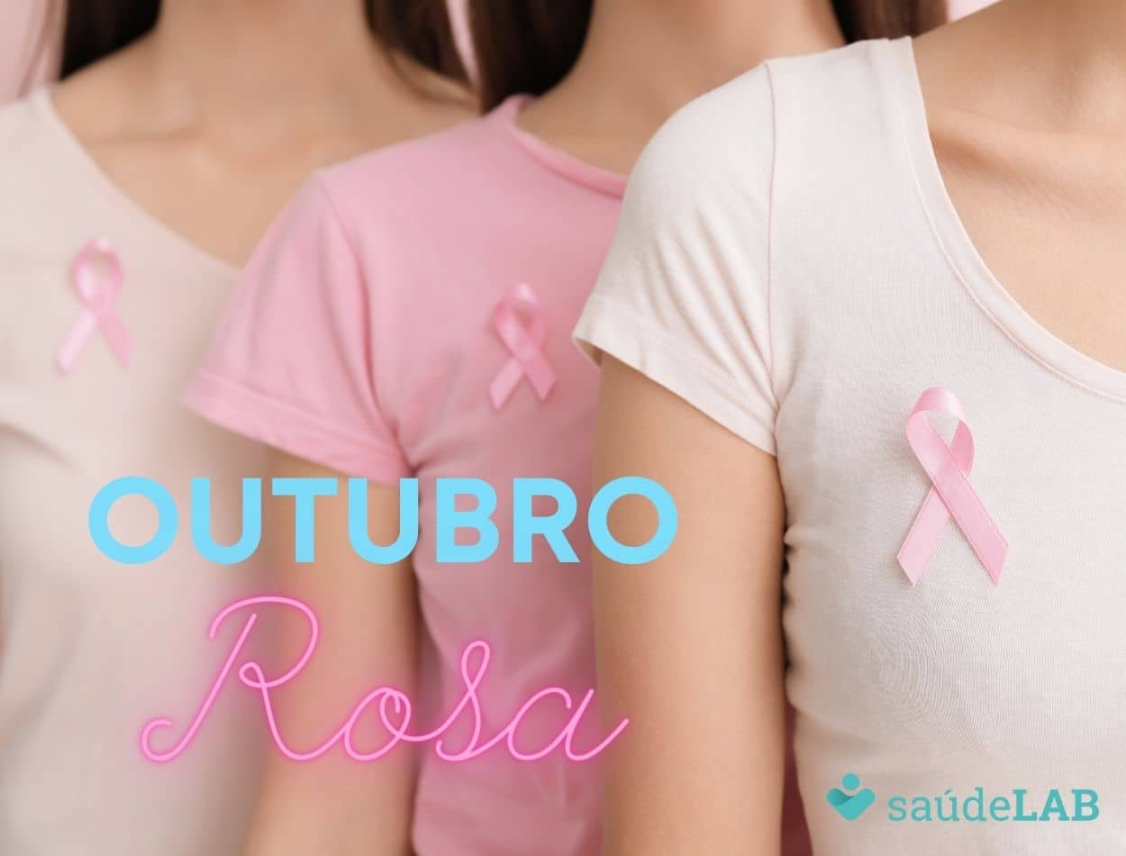 exame de mamografia no outubro Rosa