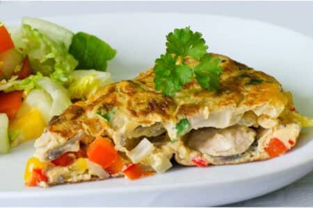 Omelete em 2 versões deliciosas: de forno e na frigideira para não ...