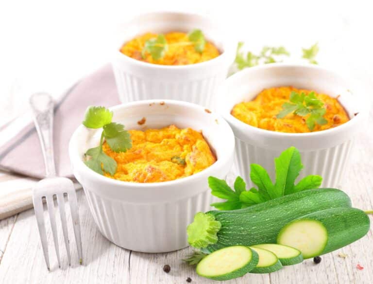 Suflê de abobrinha fitness: receita saudável para um lanchinho perfeito 1 suflê de abobrinha fitness.
