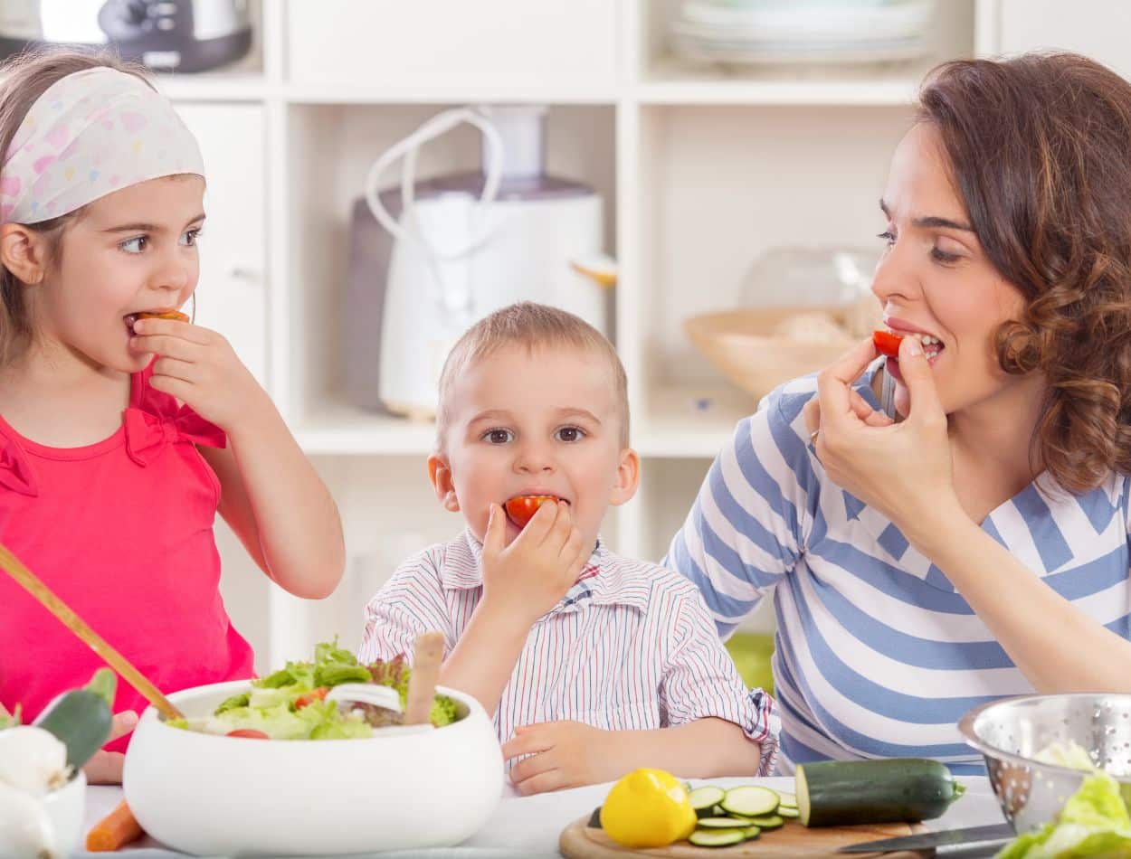 alimentação vegana para crianças e bebês