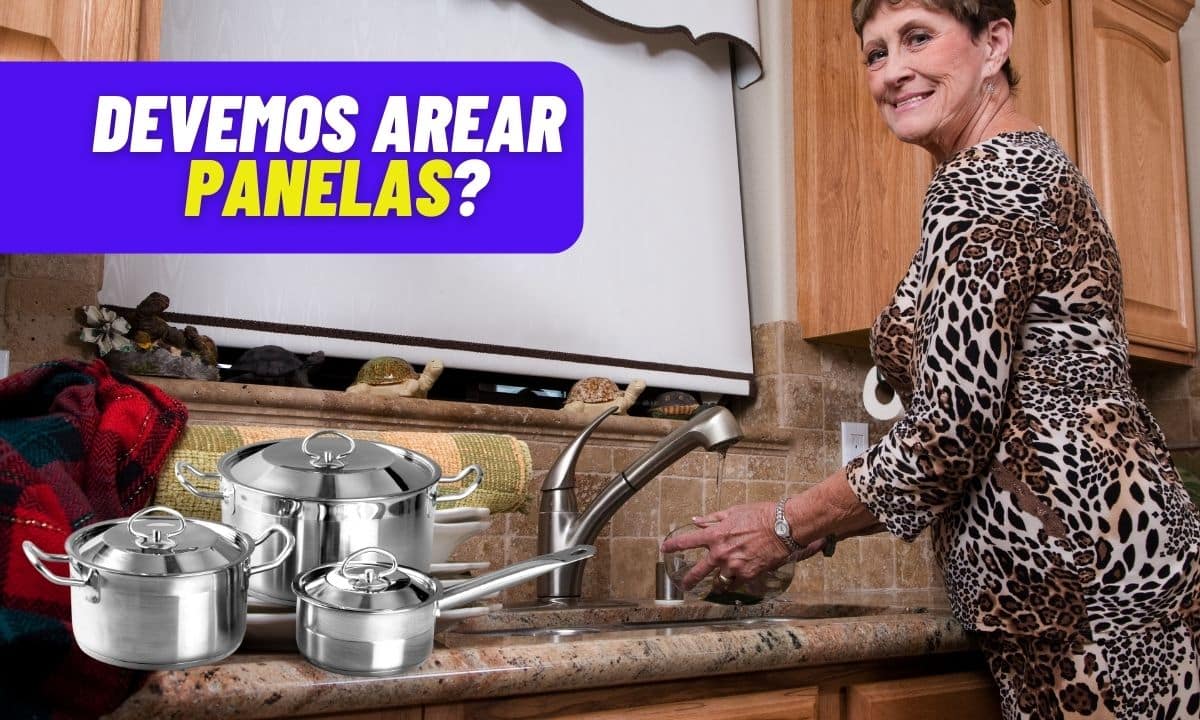 Arear panelas de alumínio faz mal? Descubra se é mito ou verdade 1 Arear panelas faz mal à saúde?
