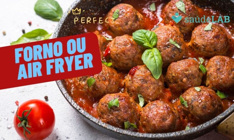 Bolinho de carne assado na air fryer: receita especial para o almoço 5 bolinho de carne
