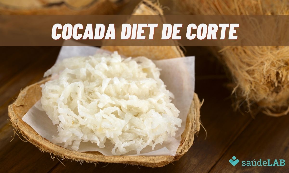 Cocada diet de corte: veja essa versão sem açúcar do doce clássico 1 Cocada Diet de Corte