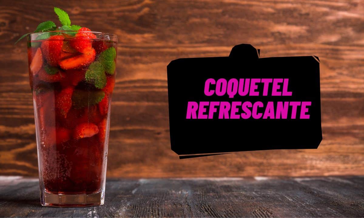 Coquetel Refrescante: sem álcool e perfeito para brindar 2023 1 Coquetel Refrescante.