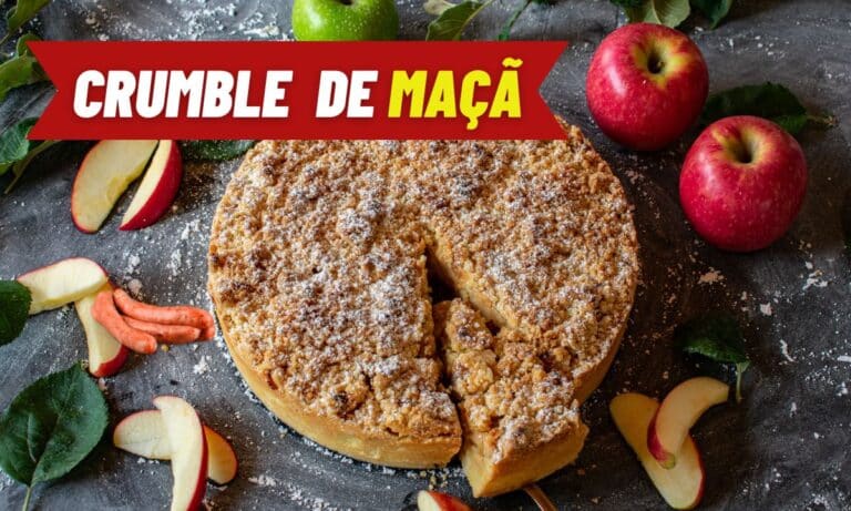 Crumble de maçã saudável: saiba como acertar no preparo dessa sobremesa 4 Crumble de Maçã.