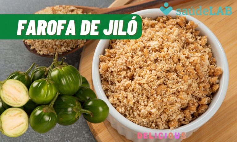 Farofa de jiló: essa receita prática e saborosa vai te surpreender 5 Farofa de Jiló
