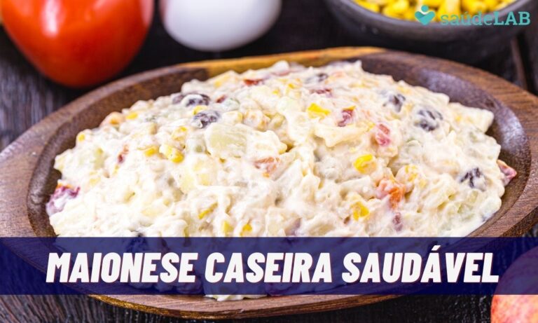 Maionese caseira saudável