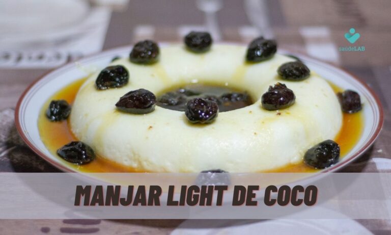 Manjar light de coco: sobremesa low carb muito fácil de preparar 5 Manjar Light de Coco