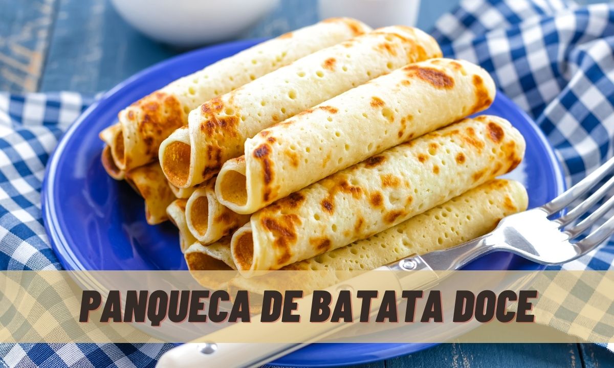 Panqueca de Batata-Doce: seu jantar saudável está garantido 1 Panqueca de batata doce