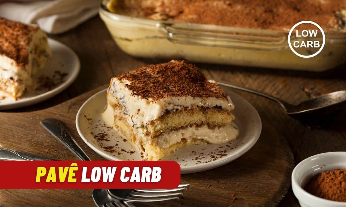 Pavê low carb: receita fácil para saborear sem arriscar sair da dieta 1 Pavê Low Carb.