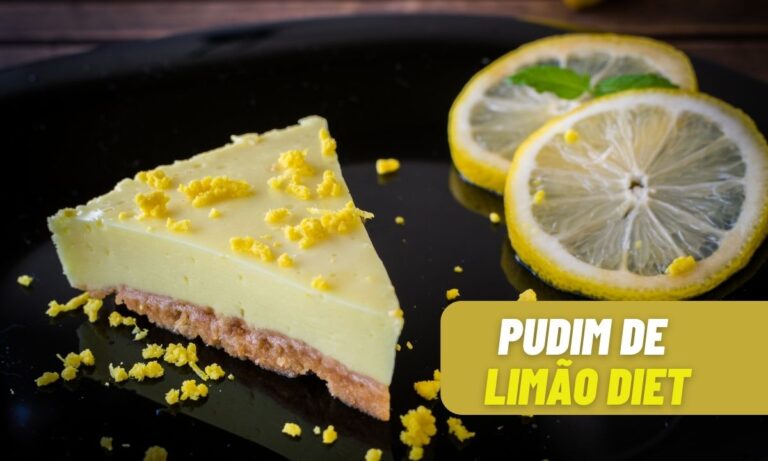 Pudim de Limão Diet: sobremesa perfeita para os dias quentes de verão 5 Pudim de Limão diet.