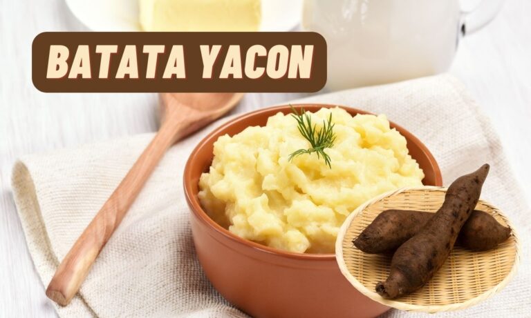 Purê de batata yacon