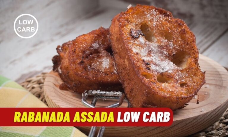 Rabanada assada low carb: uma alternativa de sobremesa saborosa e fitness 6 Rabanada Assada Low Carb.