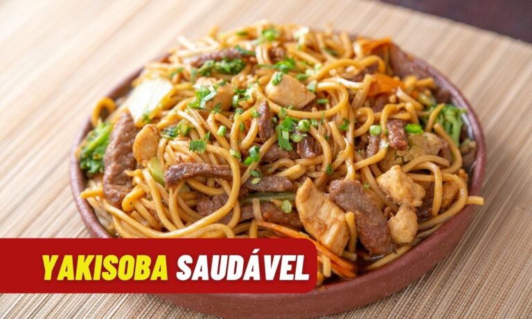 Yakisoba saudável: saiba como preparar em menos de 20 minutos 1 Yakisoba