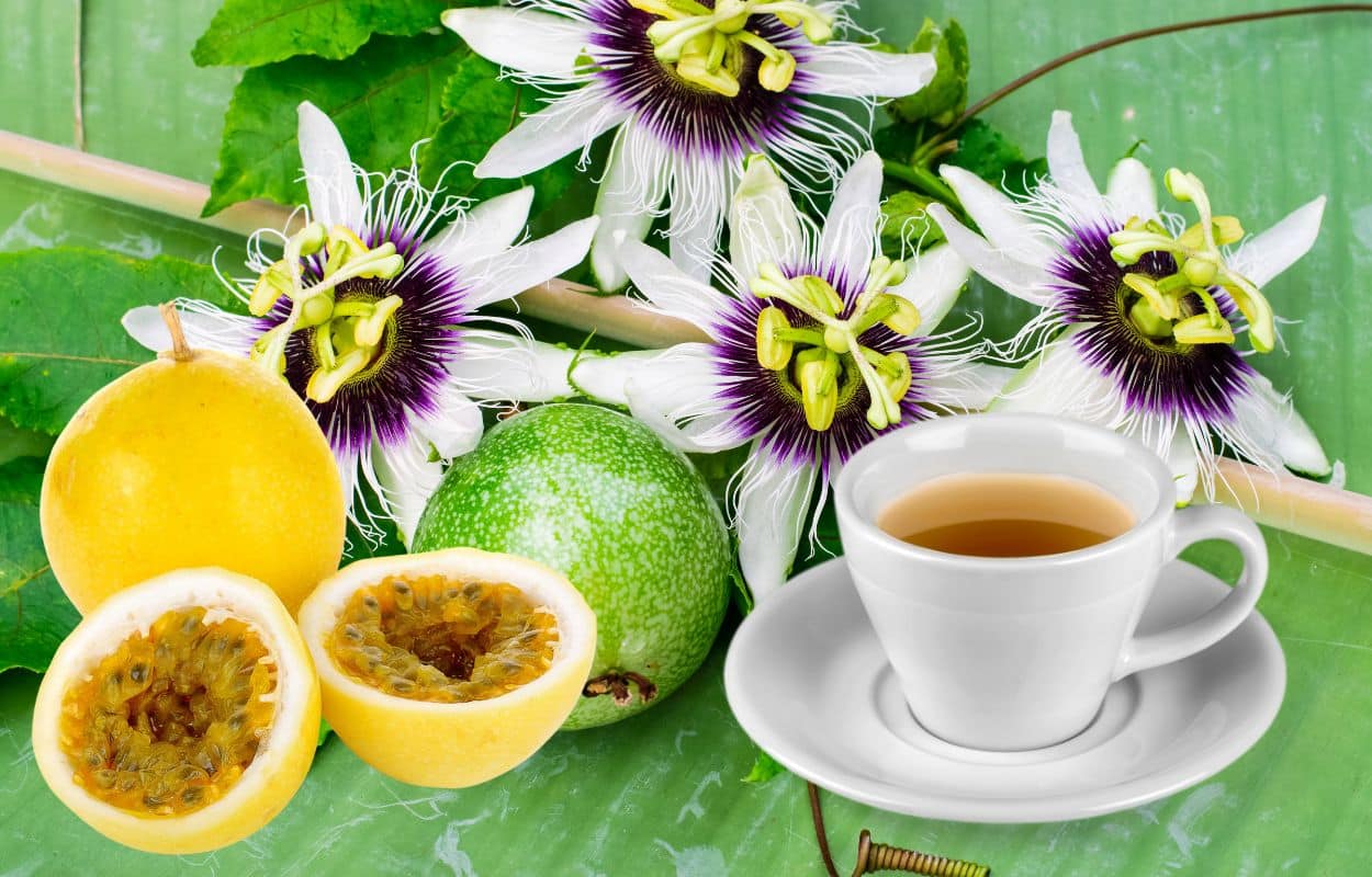 Chá de Passiflora.