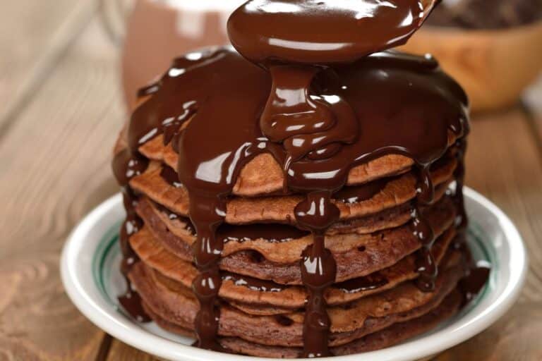 Panqueca de chocolate low carb