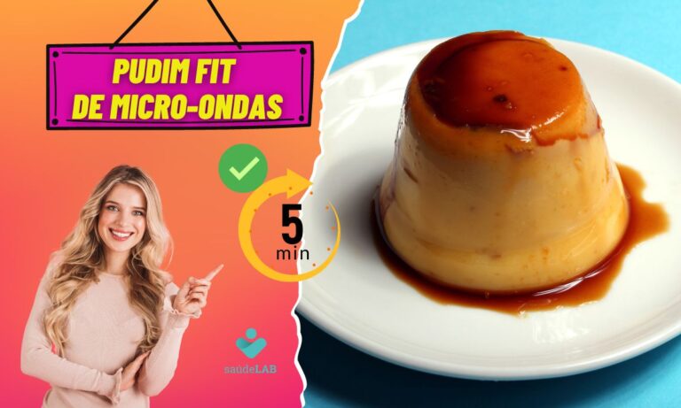 Pudim Fit de Micro-ondas: receita deliciosa pronta em 5 minutos 3 Pudim Fit de Micro-ondas.