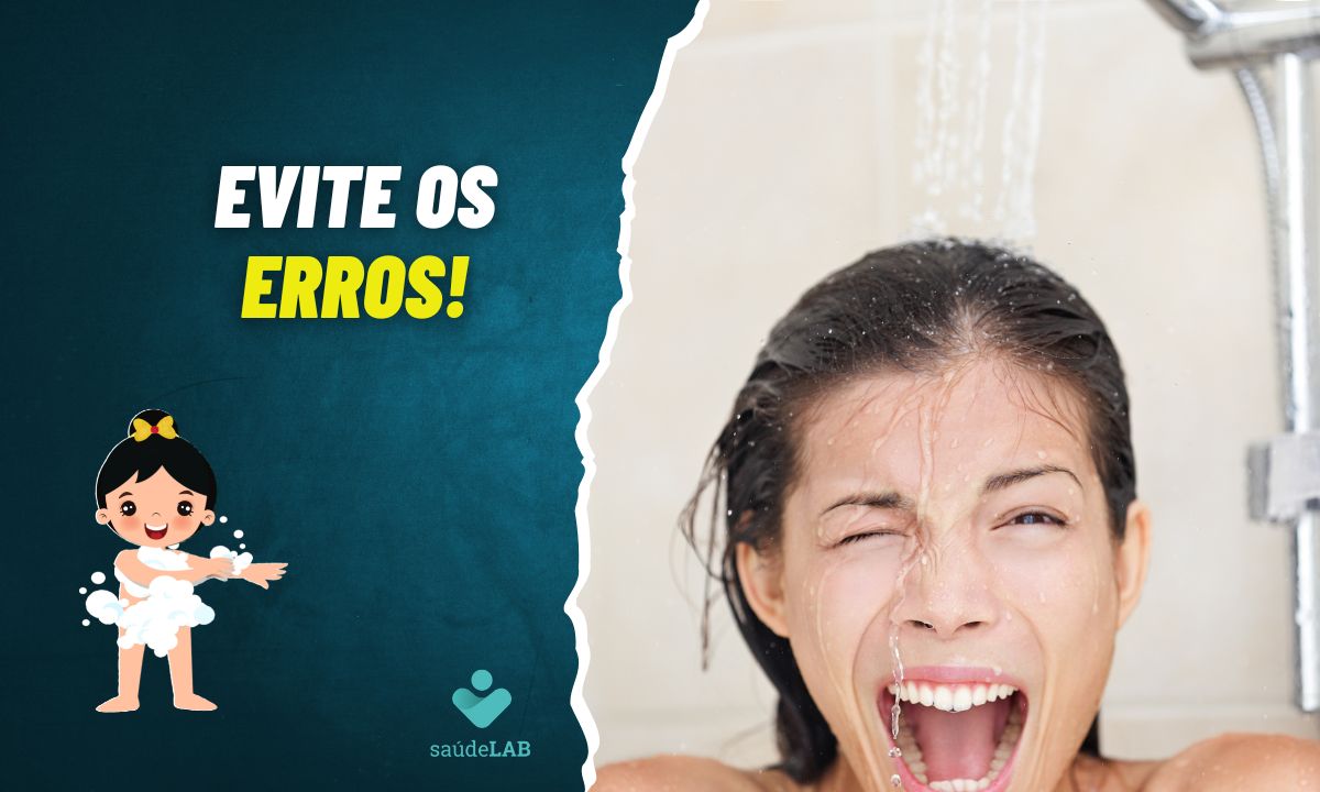 Evite esse 6 erros no banho que podem prejudicar sua saúde e beleza 1 Erros no banho.