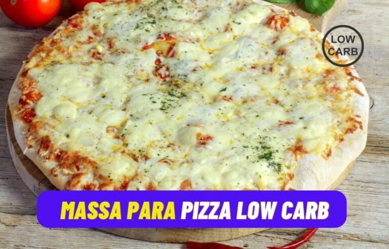 Massa para Pizza Low Carb.