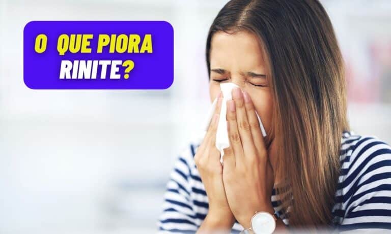 O que piora a rinite alérgica? Saiba o que evitar sempre 8 O que piora rinite?