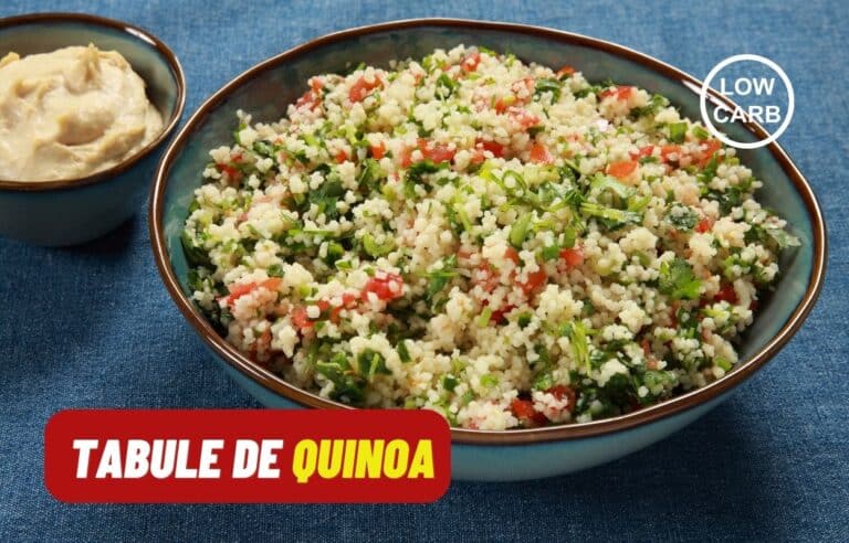 Tabule de Quinoa: receita low carb pronta em menos de 10 minutos 4 Tabule de quinoa.