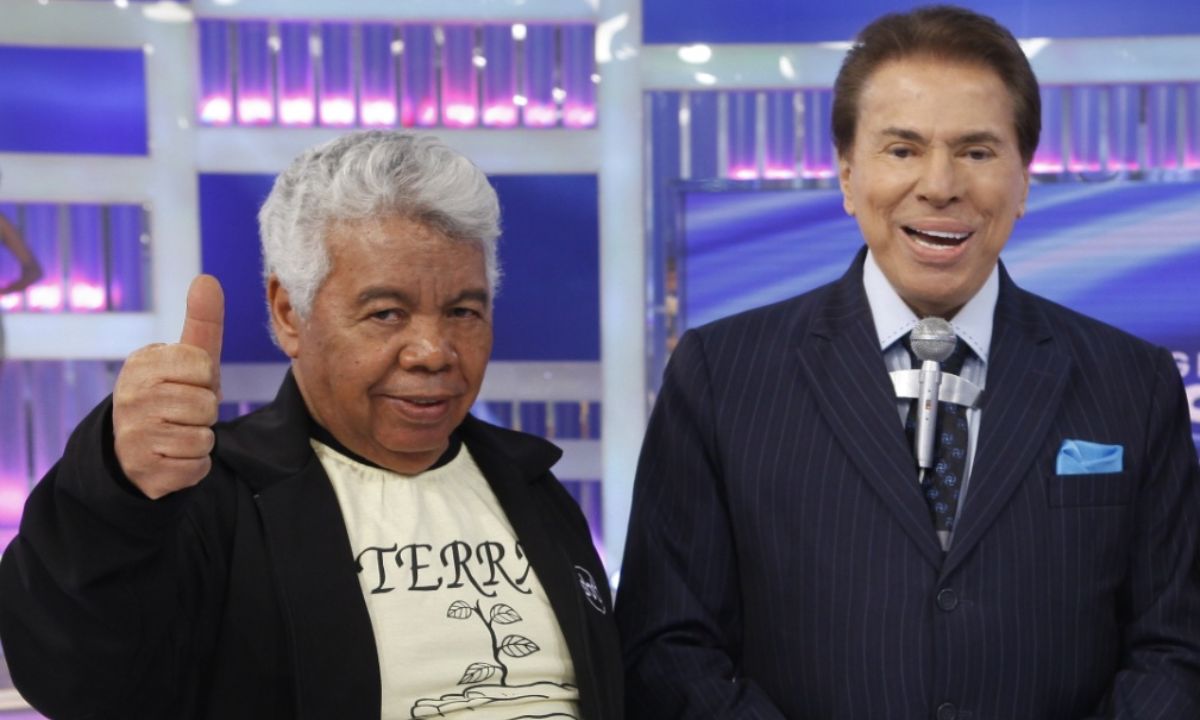 Roque, assistente de palco do Silvio Santos, sofre acidente e é hospitalizado 1 Roque e Silvio Santos.