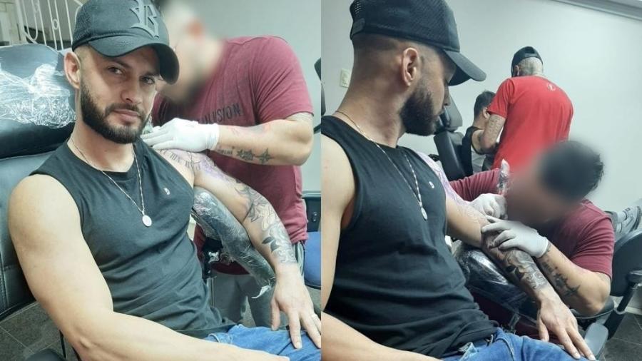 Durante sessão de tatuagem, homem não resiste após receber anestésico 1 Morre no Paraná homem que recebeu anestésico durante sessão de tatuagem