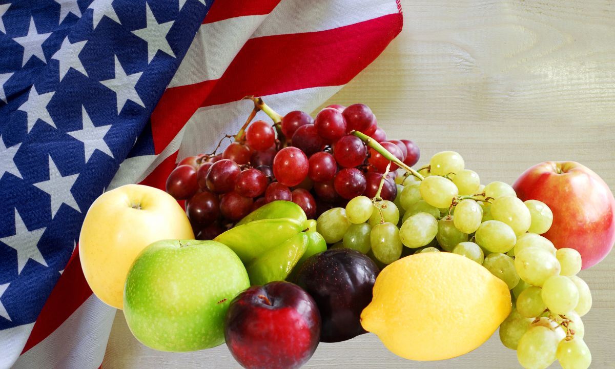 Fruta Típica dos Estados Unidos.