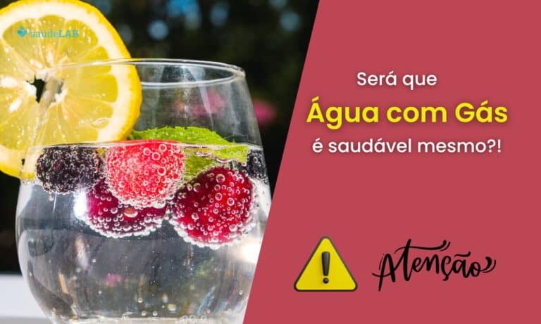 Água com gás faz mal.
