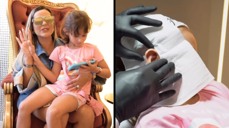 Conheça o procedimento estético que a filha de Deolane Bezerra realizou para diminuir as orelhas
