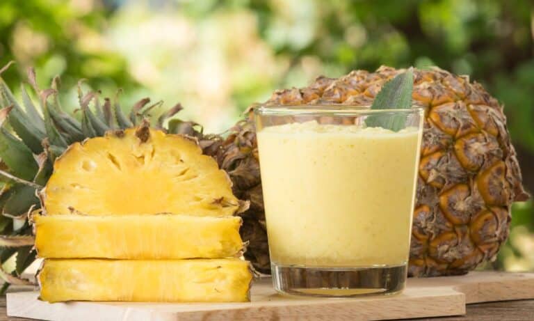 Mousse de abacaxi fit: delicioso, refrescante e muito fácil de preparar 5 Mousse de abacaxi fit.