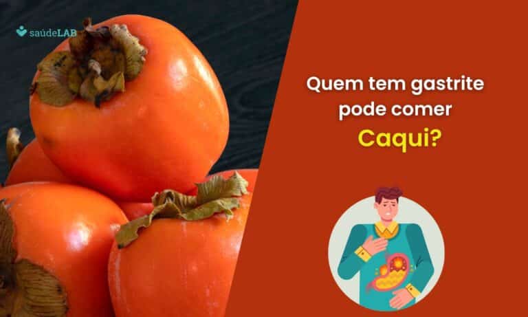 Caqui faz mal para gastrite.