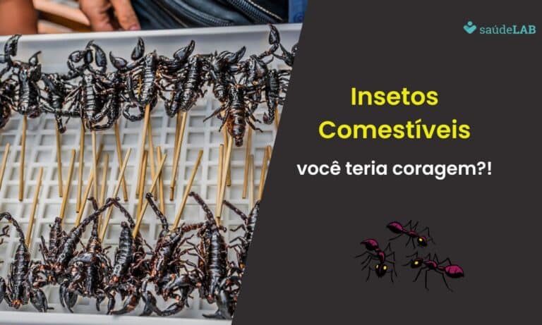 Insetos comestíveis.