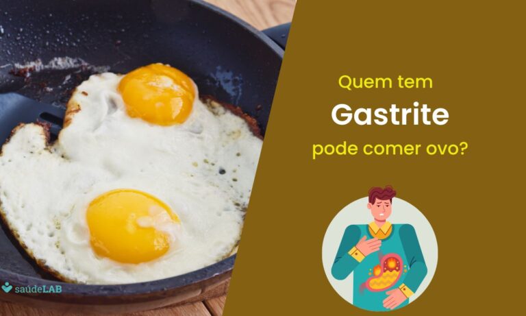 Quem tem gastrite pode comer ovo.