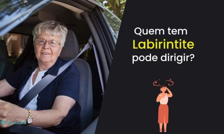 Quem tem labirintite pode dirigir.