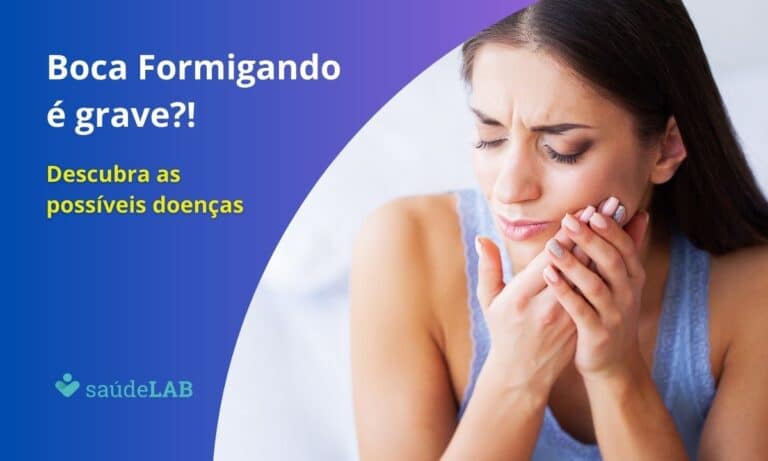 Boca formigando, o que pode ser?