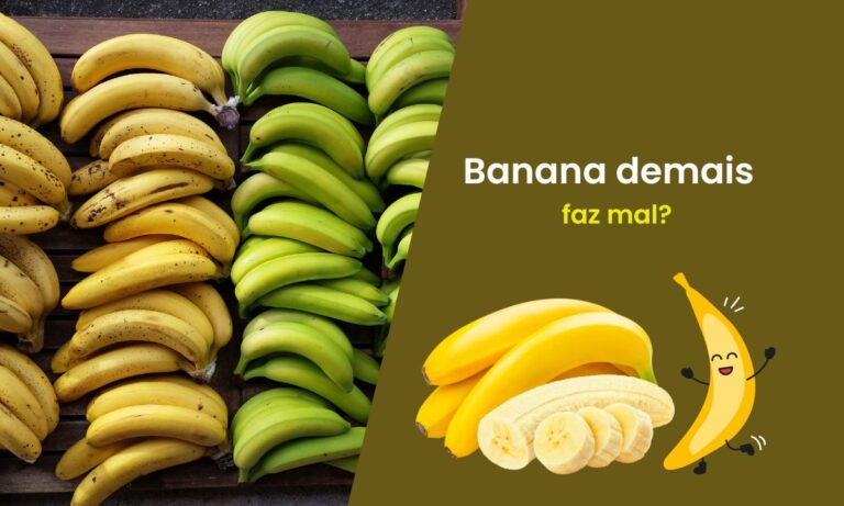 Comer muita banana faz mal? Saiba mais sobre o assunto 1 Comer muita banana faz mal?